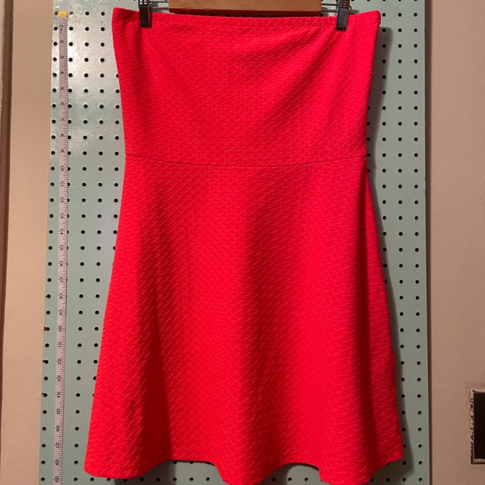 Hot Pink H&M Strapless Summer Party Dress